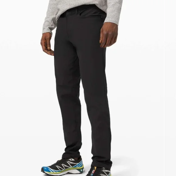 Lululemon ABC Pant Classic Fit Warpstreme Black 32×32.5
